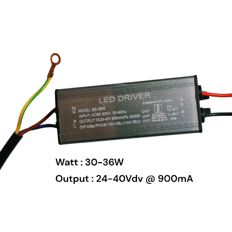 30W 900mA