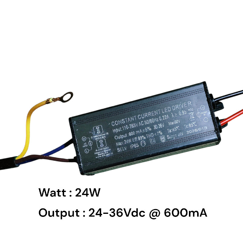 24W 600mA