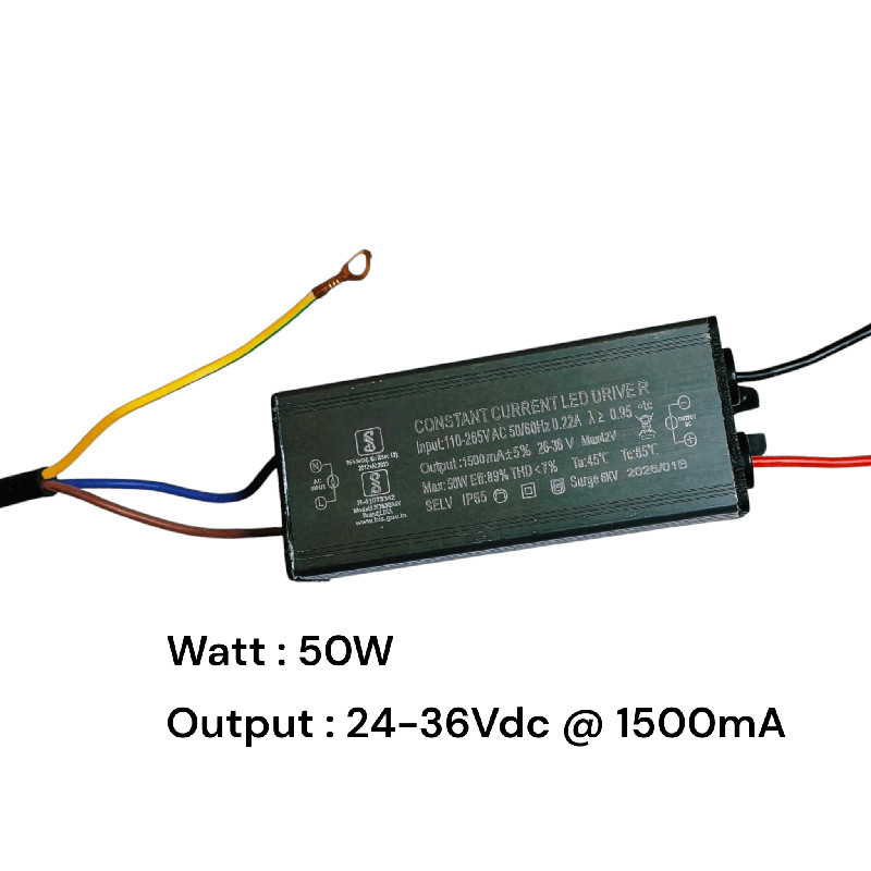50W 1500mA