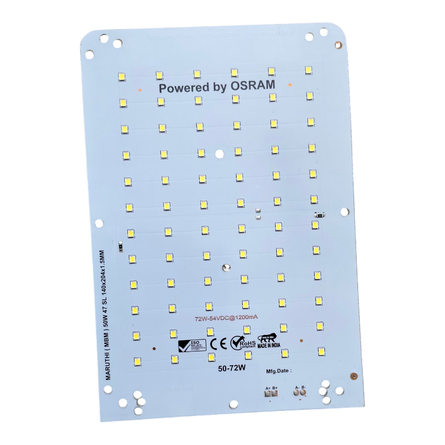 72W 140x204mm@1200mA